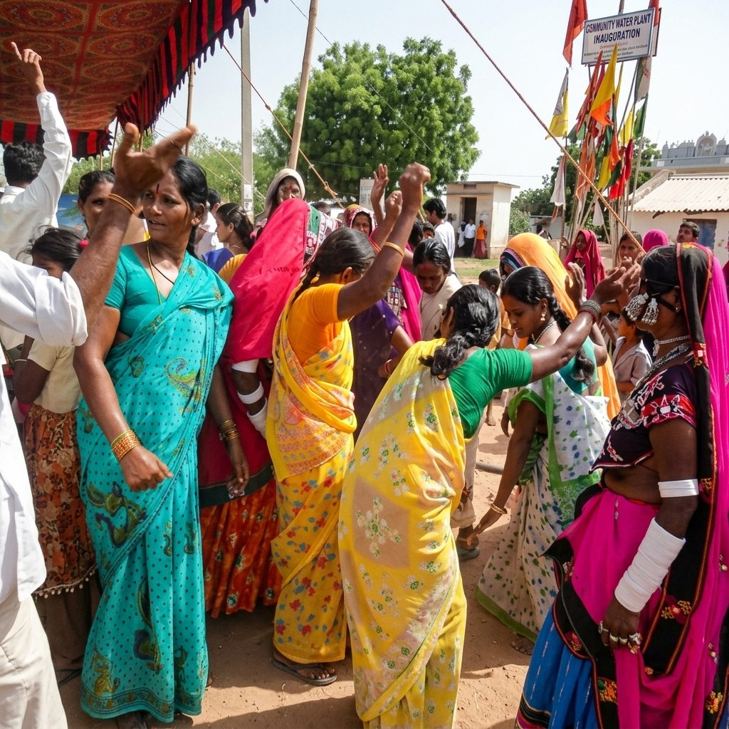 Rajasthan water project field photo